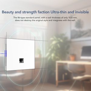 Cloud Management KuWFi Dualband Wifi6 3000 Mbit/s 11ax ap Wireless Inwall-VLAN-Funktion Inwall Access Point - Product Image 4