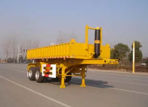35立方米u型翻斗拖车翻斗半挂车自卸拖车三轴 - Product Image 4