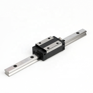 Guía lineal de alta precisión HGR20 Carril de guía lineal de movimiento 2500mm con bloque para CNC
