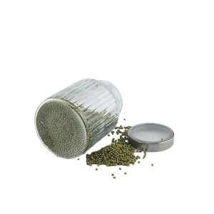 <span class=keywords><strong>1L</strong></span> temizle cam kavanozlar gıda fındık çerezler için mutfak için Metal kapak ile içecekler 1000ml kapasiteli karton paketlenmiş