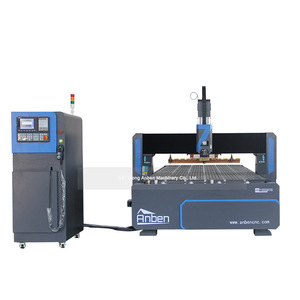 Última multifunción 1530 1550 Carrusel Cambio de herramienta 4 Axis Atc Cnc Router Machine con mejor retroalimentación - Product Image 1