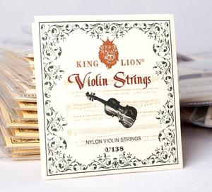 KINGLION V138 Stringed Instruments Accessory Set Nylon and Steel-Plastic Material Violin <strong>Strings</strong> Premium for Musical Tools - Product Image 1