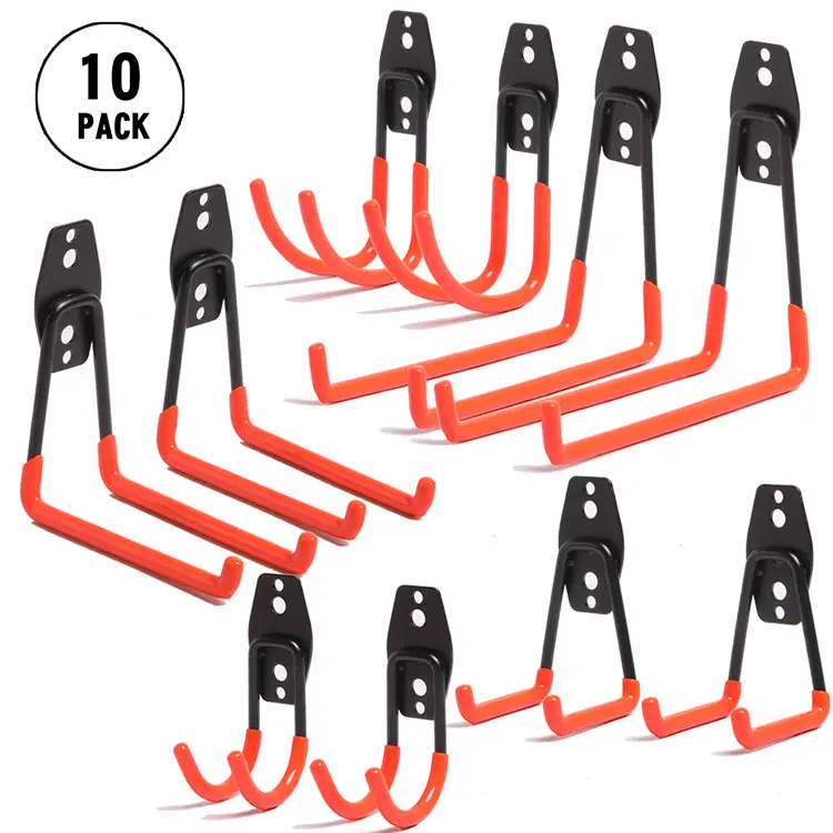 Heavy Duty Garage, Opslag Haken Staal Tool Hangers Voor Garage Wall Mount Utility Haken En Hangers