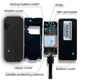 Dual GNSS + LBS posizione GPS tracker auto 2G cablato dispositivo di localizzazione GPS per quattro ruote gestione della flotta di veicoli con motore chiuso - Product Image 2