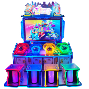 เครื่องเล่นเกมแข่งรถโทเค็นสำหรับเด็ก4คน - Product Image 1