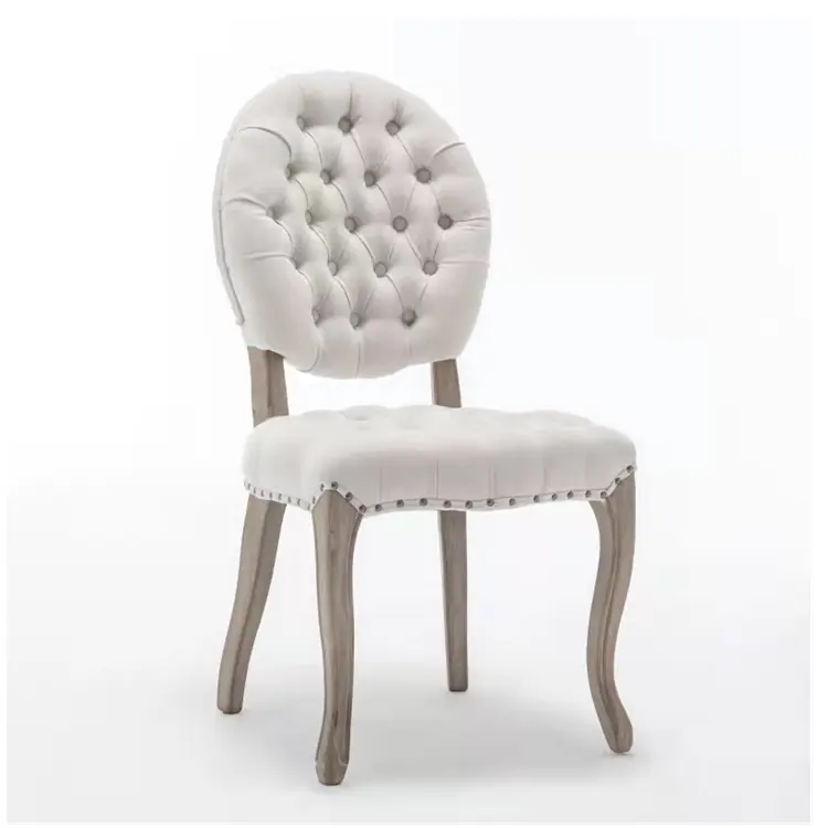 liner fabric Cheap Wood Cane Button classic wedding Armrest wooden event Dining Chair for hotel and for restaurant