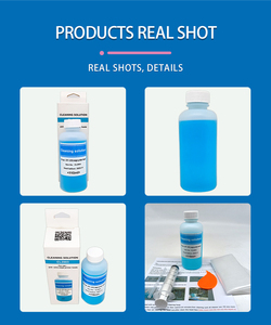 DTFインク用の直接転写フィルム印刷インク洗浄液用の110MLブルーストロング洗浄液 - Product Image 2
