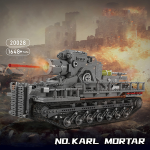 20028 kalıp kral Carl harç APP uzaktan ControlTank askeri araçlar yapı taşı seti oyuncak hediye birleştirin - Product Image 2