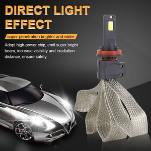 JHS fabrika fiyat S7 oto araba H4 H13 9007 9004 H1 H11 H7 12V 24V su geçirmez 50W 5000lm S7 tüm araba için <span class=keywords><strong>led</strong></span> farlar