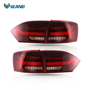 VLAND LED modifiye stop lambaları arka kuyruk lamba donanımı 2011-2014 sıralı vento için kuyruk ışık VW Jetta mk6 - Product Image 2