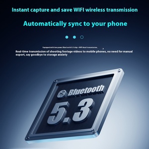 Kamera pintar, kamera pintar dengan perekam Video, Speaker kaca foto Audio nirkabel, kamera penerjemah kacamata pintar nirkabel - Product Image 4