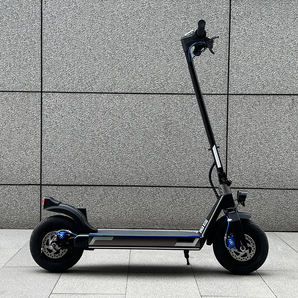 Ranger Pro 10 inç elektrikli scooter çift motorlu 1600W yüksek hızlı katlanabilir E itmeli kaydırak için şehir Commuting