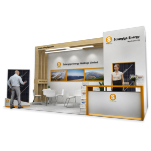 批发低价展台贸易展台自设置模块展台展台3d模型 - Product Image 1