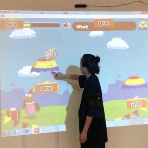 Smart Board Finger/Pen Touch Interaktives Projektions system, interaktives Präsentation system für Besprechungen, großer Bildschirm - Product Image 2