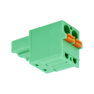 プラグイン端子台/PCB端子台/コネクタ2.50ピッチ2-18P緑色 - Product Image 6