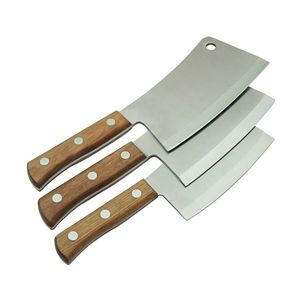 كليفر 7 بوصة من الفولاذ المقاوم للصدأ بمقبض مريح مطبخ منزلي ومطعم للطبخ والخضروات - Product Image 5