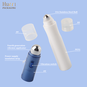 20ml Customized PETG Eye Cream Single Roll <strong>Ball</strong> Sun Cream Bottle for Vibration Massage Eye Cream Container - Product Image 4