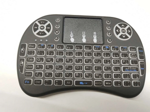 Miniteclado inalámbrico para Smart TV, Android, Windows, PC, barato, retroiluminado, 2,4G, i8 - Product Image 3