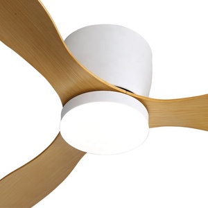 现代装饰高速吊扇价格静音52英寸wifi最佳带灯低调吊扇 - Product Image 4