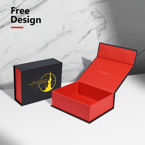 Custom Red Gift <strong>Box</strong> <strong>with</strong> Elegant <strong>Lid</strong> and Promise <strong>Embossing</strong> for Premium Packaging - Product Image 5