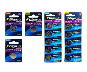 Bán buôn giá tốt nhất OEM thương hiệu Nhà cung cấp 3V CR2032 Lithium tế bào nút pin bảo vệ môi trường 1 cái/vỉ gói - Product Image 2