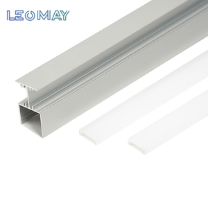 EU ในสต็อกคุณภาพดีสองด้าน LED อลูมิเนียมช่องกระจายตู้แสดงผลโปรไฟล์อลูมิเนียมสําหรับ LED - Product Image 3