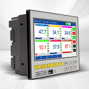 Dữ liệu logger công nghiệp không cần giấy tờ ghi Relay báo động Kết quả đầu ra thời gian thực đồng Hồ Nhiệt Độ ghi âm - Product Image 1