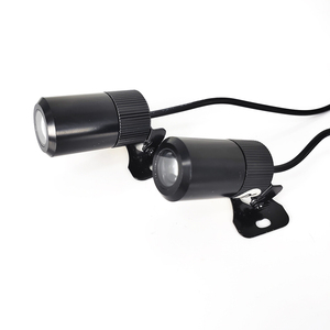 HD melek kanatları LED projektör nezaket gölge hoşgeldiniz işık yan projektör aydınlatma sistemi ile motosiklet spot lamba - Product Image 4