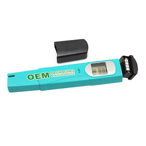 Analizador de conductividad del medidor de sensor Arduino Ec de temperatura del agua digital portátil
