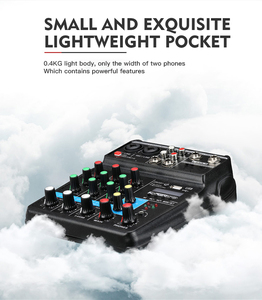 เครื่องมิกซ์เสียงระบบเสียงและวิดีโอระดับมืออาชีพพร้อมดีไซน์ใหม่ - Product Image 5