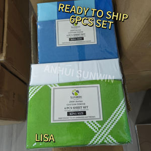 Wholesale in Stock king Size 6pc/set for Bedding Luxury Fitted <strong>Sheet</strong> &amp; Pillowcase Sets American <strong>Canada</strong> Bed <strong>Sheet</strong> Set Wholesale - Product Image 4