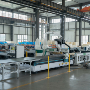 Enrutador Cnc de etiquetado CNC de carga y descarga automática Atc 1325 2030 máquina de fabricación de armarios de muebles Cnc de anidación - Product Image 1