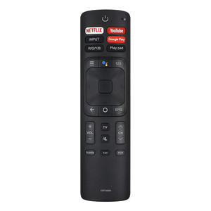 Controle remoto para voz hisense, controle remoto com assistente google erf3a69»