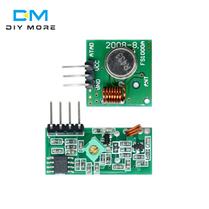 Módulo Transmisor RF inalámbrico, receptor de alarma, súper regeneración, 433Mhz