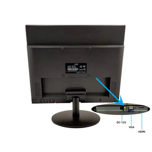 15 Inch IPS LCD <strong>Monitor</strong> with VGA <strong>Input</strong> 4:3 Ratio 60Hz Refresh Rate DC 12V for Computer Free Custom Logo New Product