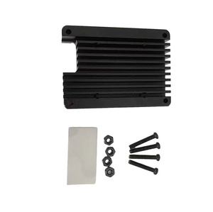 Встраиваемый радиатор Aismartlink, корпус-кулер радиатора для <span class=keywords><strong>Raspberry</strong></span> <span class=keywords><strong>PI</strong></span> 4 см4, специальный охлаждающий вентилятор, алюминиевый корпус радиатора - Product Image 4