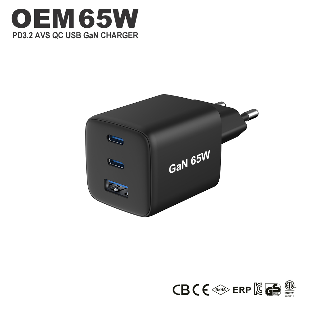 Chargeur 65W Noir