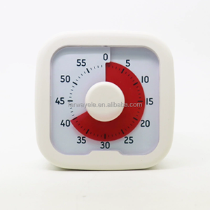 Desk Timer 60-Minuten-Visuelle Timer-Management-Tools mit leiser Bedienung für Kinder und Countdown-Timer für Erwachsene für das Küchen büro - Product Image 1