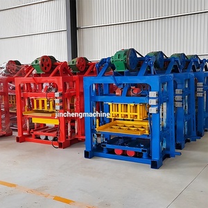 Pavimentadora de cemento barata, precio de la máquina de ladrillos a la venta, Máquina manual pequeña de fabricación de bloques huecos de construcción de hormigón, precio de la venta - Product Image 4