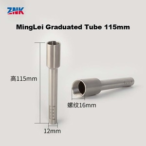 手持ち式ファイバーレーザー溶接トーチアクセサリー,Relfar Graduated Tube - Flat Head 95
