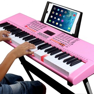Teclado de piano digital semiprofesional de 61 teclas de alta calidad alimentado por USB directo de fábrica con función MP3 hecho de plástico duradero - Product Image 2