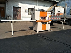Yeni 45 derece alüminyum çerçeve kesme dairesel testere çift kafa testere açı kesme makinesi ile Motor yatay tarzı - Product Image 2