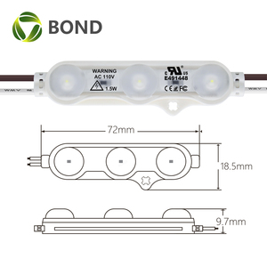 โมดูล3แอลอีดี3วัตต์กลางแจ้ง SMD 2835โมดูลสำหรับการโฆษณาไฟและ backlighting - Product Image 5
