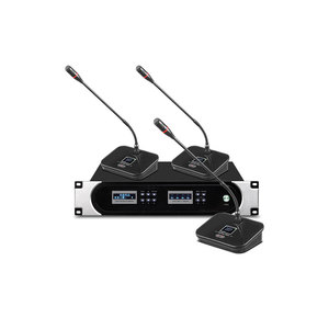 New Digital Audio Conference <strong>System</strong> Professional Conference Equipment Meeting Chairman Mic Wireless Microphone <strong>System</strong> - Product Image 1