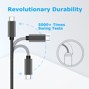 Emarker Chip Gen2 10gbps Charging <strong>Usb</strong> c Type c to Type c Pd 100w Data <strong>Usb</strong> Cable 3.1 for macbook Pro ipad Pro - Product Image 5