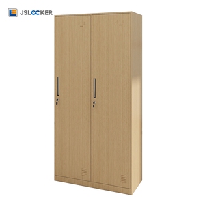 Hiện Đại 2-Cửa Kim Loại Hai Cửa Nhân Viên Thép <span class=keywords><strong>Locker</strong></span> Sắt Tủ Tủ Quần Áo Với Khóa Ký Túc Xá Thay Đổi Tủ Quần Áo Kim Loại <span class=keywords><strong>Locker</strong></span> - Product Image 1