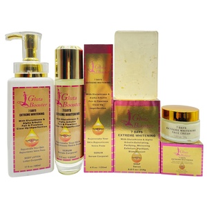 7 ימים עור טבעי מואר ומעודן ללא שלמות ברור עם glutathion & aplpha לא שמנונית סופגת הלבנה מהירה ערכת הלבנה - Product Image 5