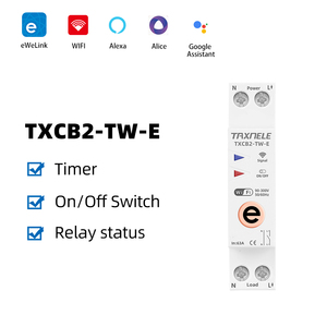 Ewelink WIFI Smart <strong>Circuit</strong> <strong>Breaker</strong> 1P 63A Power Energy Meter KWh Remote Switch Timer Relay MCB Voltage Current Protect TAXNELE - Product Image 6