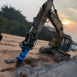 Máy cắt đá YD-20RD chất lượng cao, khung kim loại, êm ái và ít tiếng ồn, dùng cho máy xúc. - Product Image 3