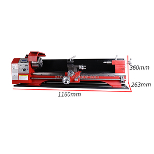 Pequeño torno manual eléctrico de escritorio doméstico para el crecimiento y el uso de herramientas - Product Image 1